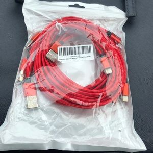 Full pack of iPhone chargers ! 4ct